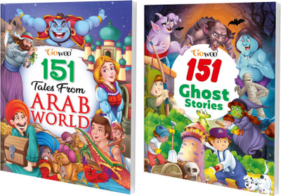 151 Tales From Arab World And 151 Ghost Stories I Pack Of 2 Books I Best Stories For Mind Development By Gowoo(Paperback, Manoj Publication editorial board)