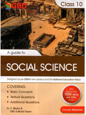 GBD Series | Social Science Guide | Social Science Guide | English Medium | Class 10 (X) | Prepared Based On New Syllabus 2023 | SEBA Assam(Paperback, GBD Editorial Board)