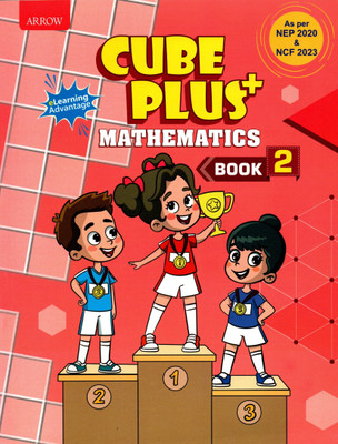 Arrow, Cube Plus Mathematics Book - 2(Paperback, ALKA RATTI BAKSHI)