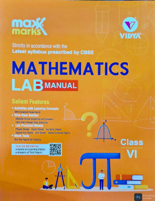 Mathematics Lab Manual For Class - 6(Paperback, Vidya)