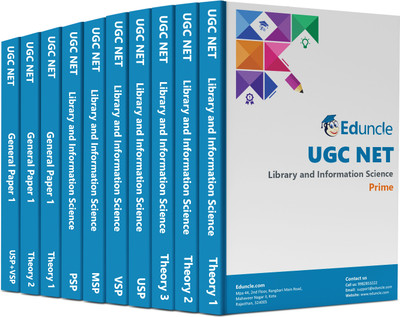 NTA UGC NET/SET/JRF Library And Information Science Complete Theory + Test Series, Study Material For Paper 1 & 2, Practice Questions With Solutions (Set Of 10 Books) - Latest Edition By Eduncle(Paperback, Eduncle)