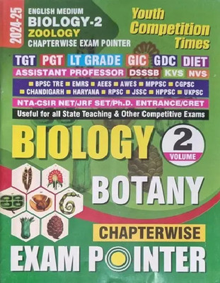 TGT PGT LT Grade GIC GDC Biology Volume-2 Botany Chapterwise EXAM POINTER ||(Paperback, youth)