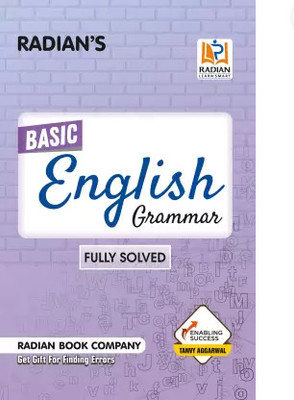 Radian Basic English Grammar Book Fully Solved For All Competitive Exams (English, Paperback, Radian Book Company)(Paperback, RADIAN EXPERTS)