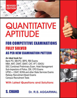 Quantitative Aptitude For Competitive Examinations - 2023/edition-S Chand Publishing-PaperbacK(N0, DR RS AGGARWAL)