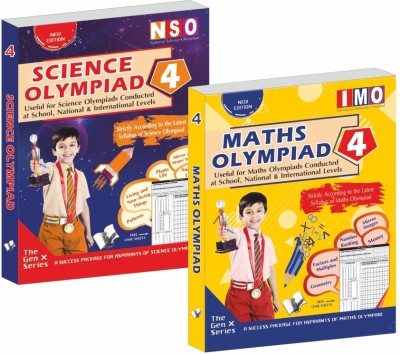 National Science Olympiad - Class 4 + International Maths Olympiad - Class 4 With OMR Sheets(Paperback, Shikha Gupta, Shraddha Singh)