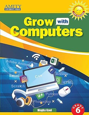 AMITY Grow With Computer Grade - 6(Paperback, Megha Goel)