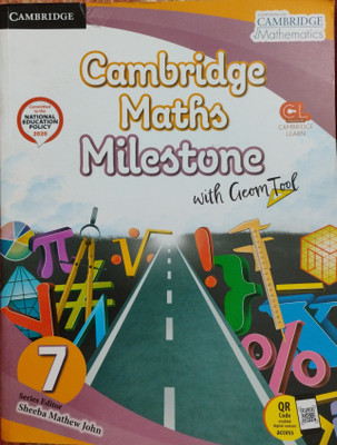 Cambridge Maths Milestone Class 7(Paperback, Sheeba mathew john)