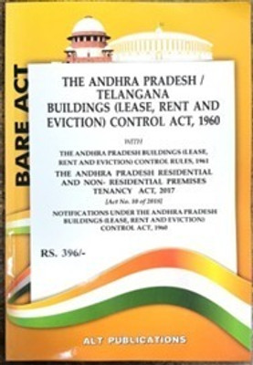 The Ap/ts Buildings (Lease, Rent And Eviction) Control Act, 1960(Paperback, BAREACT)
