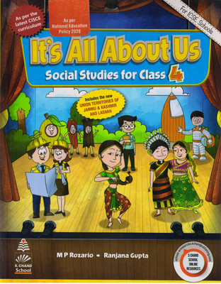 It's All About Us Social Studies For ICSE Class - 4(Paperback, M P Rozario, Ranjana Gupta)