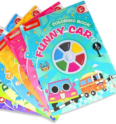 Water Coloring Books For Kids, Water Painting Drawing Book For Toddlers 2-10 Years(0, 0)