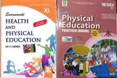 New Edition Evergreen Physical Education Practical Manual + Saraswati Health And Physical Education For Class 11 (Combo Set Of 2 Books)(PAPERPACK, VK SHARMA)