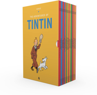 The Adventures Of Tintin - Complete Collection (Box Set Of 23 Paperback Books)(Paperback (Slipcase Box Set), Hergé)