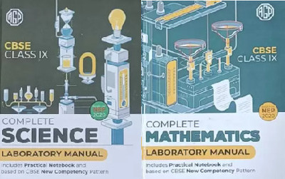 AGP Complete Mathematics And Science Lab Manual For Class 9(Combo)(Peper Back, AGP)