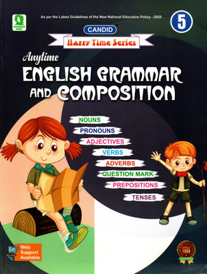 Candid, Anytime English Grammar And Composition(Happy Time Series) Class - 5(Paperback, Mrs. ANITA ARATHOON)