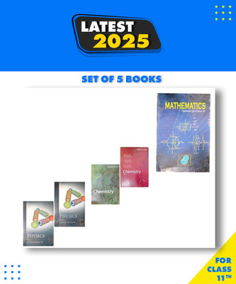 Ncert 11th Mathematics +physics+chemistry (5 Books) New(Paperback, NCERT)