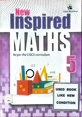 New Inspired Maths As Per The Cisce Curriculum Class-5 (Old Book)(Paperback, Editorial)