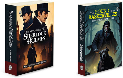 The Hound Of The Baskervilles And The Adventures Of Sherlock Holmes :- Sherlock Holmes Mega Pack, Must Read Detective Fiction Combo, Annotated Detective Classics Bundle | Pack Of 2 Books(Paperback, Arthur Conan Doyle)