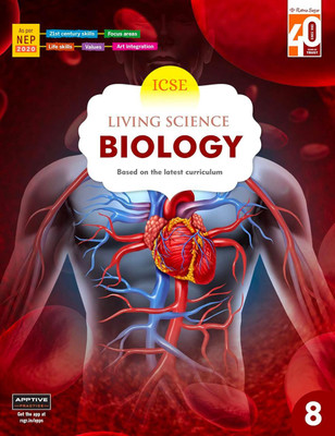 ICSE Living Science Biology Class-8(Paperback, Panel of Author)