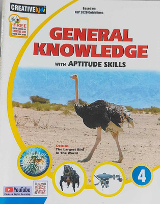 Creative Kids, General Knowledge With Aptitude Skills Class 4(Paperback, Tanushree Banerjee)