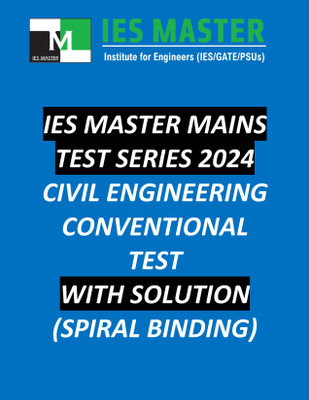 IES Master Prelims + Mains Test Series 2024 , English, Spiral Binding(Spiral Binding, Ies master)