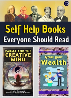 Self Help Books Everyone Should Read [Grow Your Wealth :: Karma & The Creative Mind] Set Of 2 Books By Simon N. Patten, C. S. Gardner; Julian S. Carr; Annie Besant; Ernest Shortleaf Holmes(Paperback, Simon N. Patten, C. S. Gardner; Julian S. Carr)