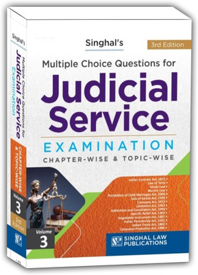 Singhal's MCQ Judicial Service Examination Volume-3 Chapter-Wise & Topic-Wise(Paperback, SINGHAL LAW PUBLICATION)