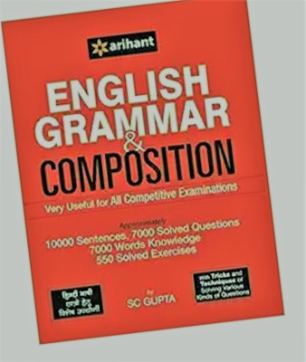 English Grammar & Composition Very Useful For All Competitive Examinations - Arihant English Grammar & Composition (Hindi) 2022 Edition (English, Paperback, Gupta S.C.)(Paperback, Gupta S.C.) English Grammar & Composition Very Useful For All Competitive Examinations - Arihant English Grammar & Composition (Hindi) 2022 Edition (English, Paperback, Gupta S.C.)(Paperback, Gupta S.C.)
