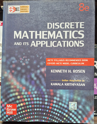 Discrete Mathematics And Its Applications(Paperback, Kenneth H.Rossen)