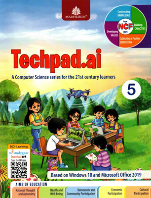 MADHUBUN, Techpad.ai, Computer Science Series, Class-5(Paperback, DR. R THAREJA)