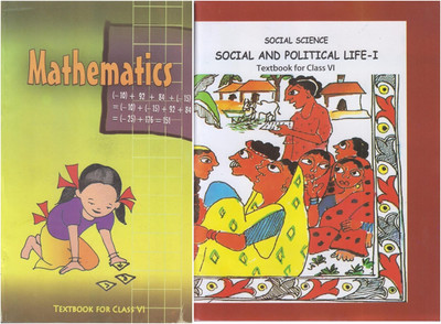 NCERT Textbooks For Mathematics And Polity Class 6(Paperback, Team Ncert)
