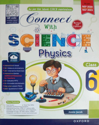 Connect With Science Physics Class 6(Pepper back, Annie jacob)