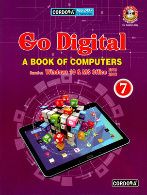 Cordova, Go Digital (A Book Of Computers) Based On 10 & Ms Office 2013, 2016) 7(PAPEBACK, PRIYANKA JAIN)