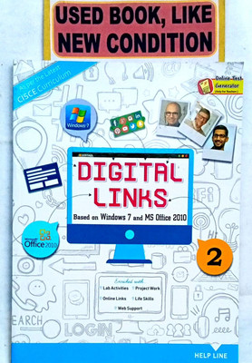 Digital Links Computer Book Class-2(Old Book)(Paperback, Editorial)