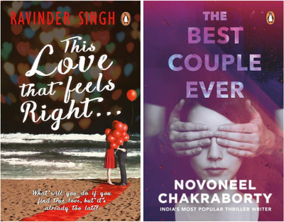 This Love That Feels Right + The Best Couple Ever - Combo Of 2 Books Set(Paperback, Novoneel Chakraborty and Ravinder Singh)
