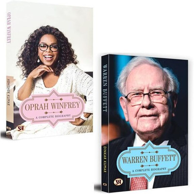 Oprah Winfrey + Warren Buffett Biography Books| Motivational | Discipline | Biography Books | Self Help| Businessmen (Set Of 2 Books)(Paperback, Abhishek Kumar, Dinkar Kumar)