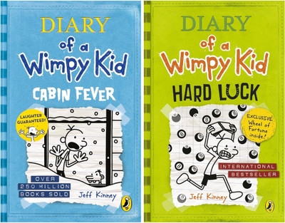 Jeff Kinney Book Combo Set : Cabin Fever + Hard Luck - Combo Of 2 Books Set(Hardcover, Jeff Kinney)