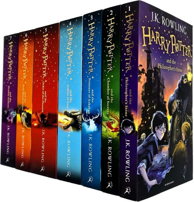 Harry Potter 7 Book Set(Paperback, J.K. Rowling)