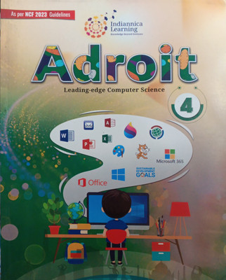 Adroit Computer Science Class 4(Pepper back, Arpita Singh)