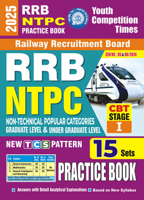 2024-25 RRB NTPC Stage-I Practice Book 240 495 E(Paperback, YCT EXPERT TEAM)