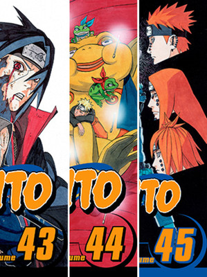 Naruto Vol. 44,44,45(Paperback, Masashi Kishimoto)