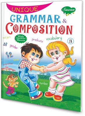 Unique Grammar & Composition � 3 Book For Kids : English Grammar Book, Educational Grammar Book For Kids, Learning Grammar Book(Paperback, Manoj Publications Editorial Board)