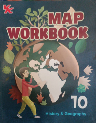 Map Work Book History And Geography Class 10(Pepper back, Yesh pal Singh)