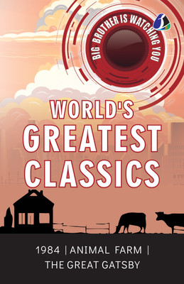 World’s Greatest Classic (Set Of 3 Books) - 1984, We & The Great Gatsby - (DELUXE HARCOVER EDITION)(Hardcover, George Orwell & F. Scott Fitzgerald)