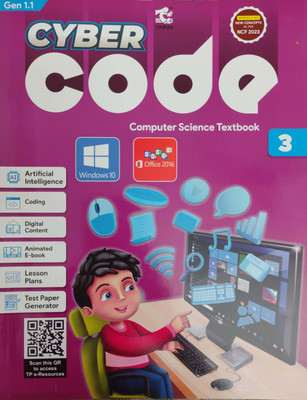 Cyber Code Computer Science Textbook Class 3(Paperback, Tarun Arora)