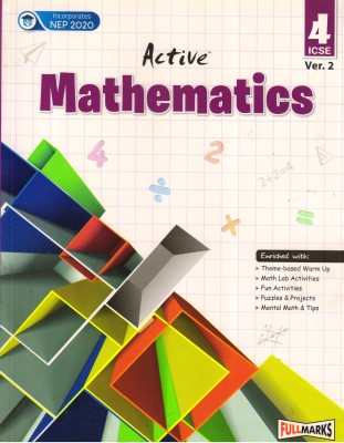 Active Mathematics For ICSE Class - 4 Ver. 2(Paperback, DK Bhattacharya)