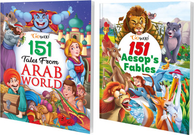 151 Tales From Arab World And 151 Aesop's Fables I Set Of 2 Books I Perfect Gift Set For Kids By Gowoo(Paperback, Manoj Publication editorial board)