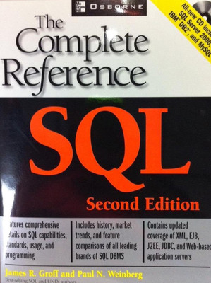 The Complete Reference SQL(Paperback, Paul Weinberg)