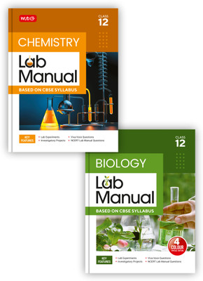 MTG Lab Manual Class 12 Chemistry & Biology (Set Of 2 Books) | Based On CBSE Syllabus | Lab Experiments, Viva-Voce Question & NCERT Lab Manual Question(Paperback, Mtg Editorial Board)