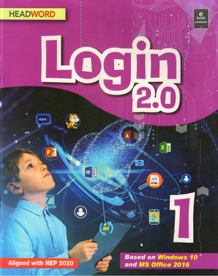 HEADWORD, Login 2.0 Class - 1
(Windows 10 And MS Office 2016)(Paperback, Meera Agarwal)