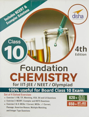 Foundation Chemistry For IIT-JEE/NEET/Olympiad For Class 10 By Disha Experts(Paperback, Disha Experts)
